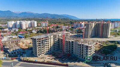 Ход строительства ЖК Фрукты Октябрь 2020
