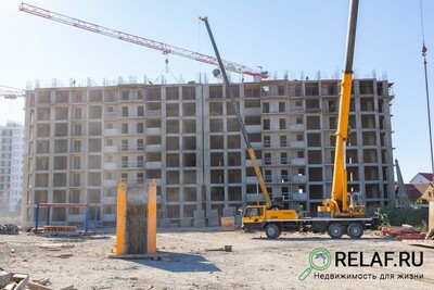 Ход строительства ЖК Фрукты Октябрь 2020
