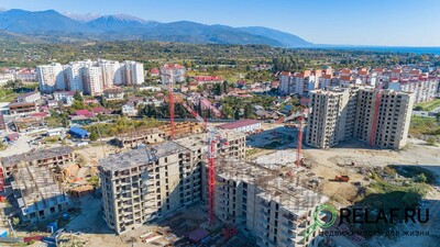 Ход строительства ЖК Фрукты Октябрь 2020