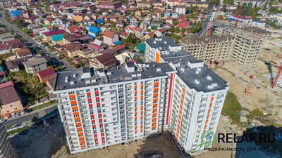 Ход строительства ЖК Фрукты Октябрь 2020