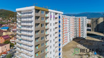 Ход строительства ЖК Фрукты Октябрь 2020