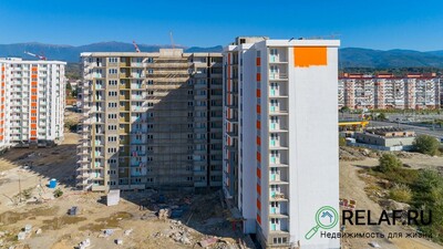 Ход строительства ЖК Фрукты Октябрь 2020