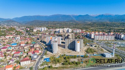 Ход строительства ЖК Фрукты Октябрь 2020