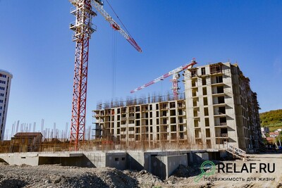 Ход строительства ЖК Фрукты Октябрь 2020