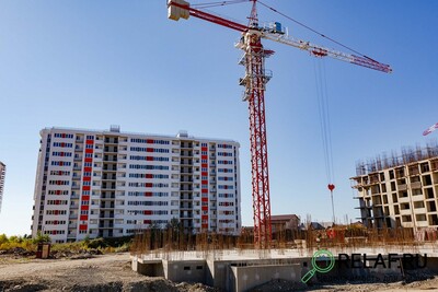 Ход строительства ЖК Фрукты Октябрь 2020