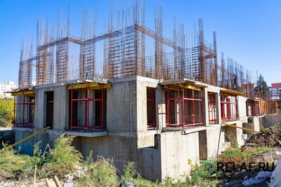Ход строительства ЖК Фрукты Октябрь 2020