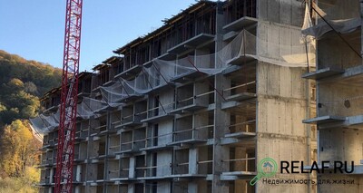 Ход строительства ЖК Летний  Ноябрь 2020