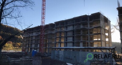 Ход строительства ЖК Летний  Ноябрь 2020