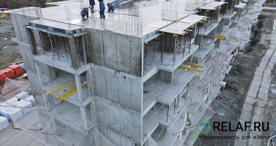 Ход строительства ЖК Летний  Ноябрь 2020