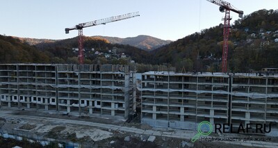 Ход строительства ЖК Летний  Ноябрь 2020
