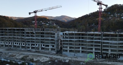 Ход строительства ЖК Летний  Ноябрь 2020