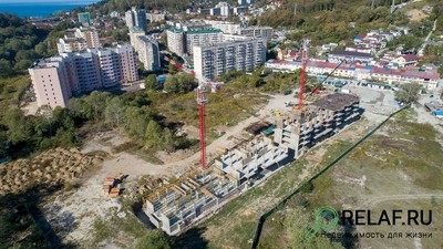 Ход строительства ЖК Флора Октябрь 2020
