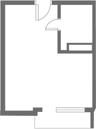 План квартиры студии ЖК "Каньон 3"
